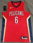 NBA 6 Alexander-walker Pelicans Maillot Rouge